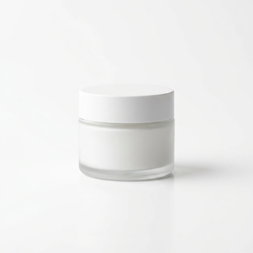 Clean marketplace-ready cream product photo after AI processing